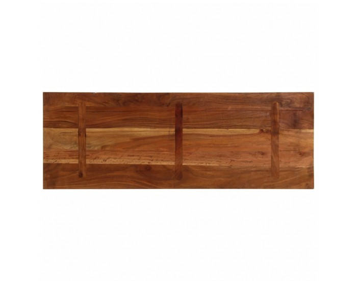 Sonata H Плот за маса 140x50x3,8 см правоъгълен регенерирано дърво масив