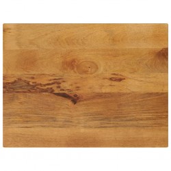 Sonata H Плот за маса, 80x70x3,8 см, правоъгълен, манго масив - Piese pentru mese