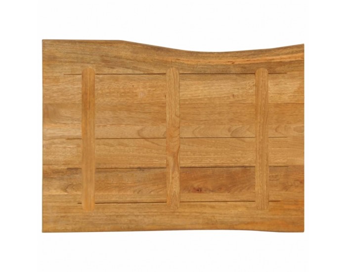 Sonata H Плот за маса, 90x60x2,5 см, жив ръб, масивно дърво манго