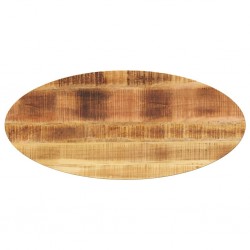 Sonata H Плот за маса, 80x40x3,8 см, овален, масивно дърво манго - Piese pentru mese