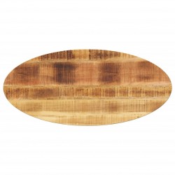 Sonata H Плот за маса, 140x50x3,8 см, овален, масивно дърво манго - Piese pentru mese