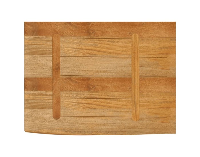 Sonata Blat de masă contur organic 70x60x2,5 cm lemn masiv de mango