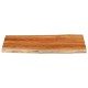 Sonata Blat masă, 120x60x3,8cm, dreptunghiular lemn acacia margine vie