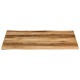 Sonata Blat de masă contur organic 100x80x2,5 cm lemn masiv mango brut