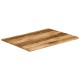 Sonata Blat de masă contur organic 100x80x2,5 cm lemn masiv mango brut