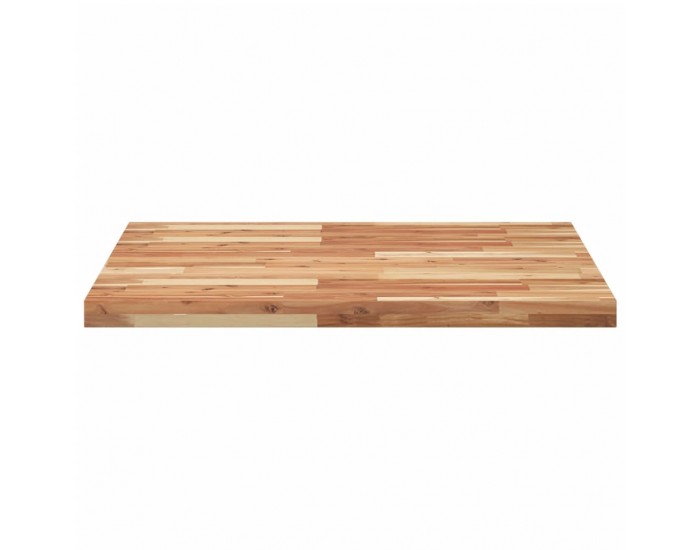 Sonata H Плот за маса квадратен 80x80x4 см масивна акация