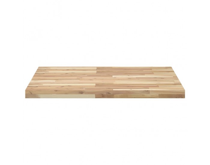 Sonata H Плот за маса квадратен 80x80x4 см масивна акация