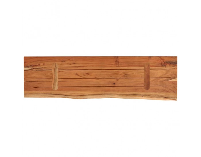 Sonata H Стенен рафт, 40x20x2,5 см, правоъгълен, масив акация, жив ръб
