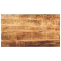 Sonata H Плот за маса 100x50x3,8см правоъгълен масивно дърво грубо манго - Piese pentru mese