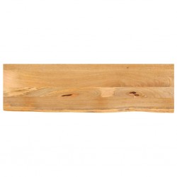 Sonata H Плот за маса, жив ръб, 100x20x3,8 см, масивно дърво манго - Piese pentru mese