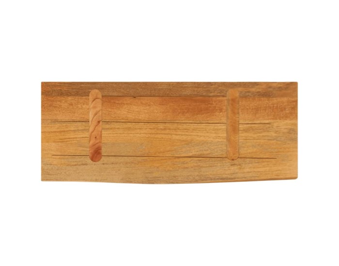 Sonata Blat de masă contur organic 70x20x2,5 cm lemn masiv de mango