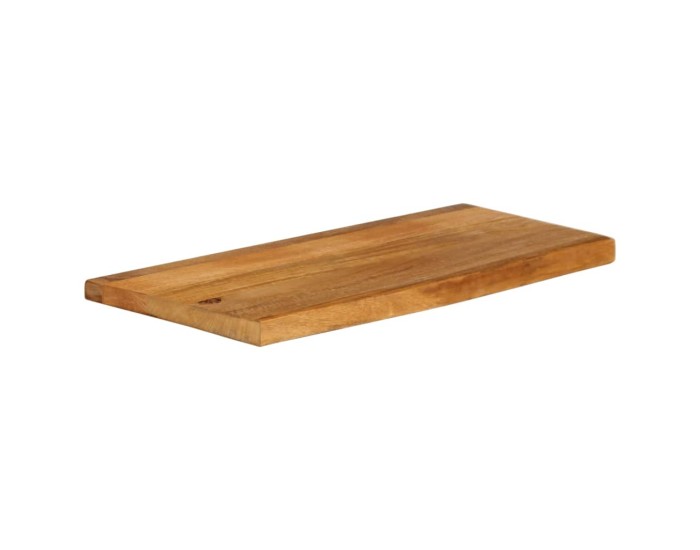 Sonata Blat de masă contur organic 70x20x2,5 cm lemn masiv de mango