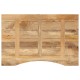 Sonata Blat birou cu decupaj curbat 90x50x2,5 cm lemn masiv mango brut
