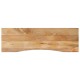 Sonata Blat birou cu decupaj curbat 160x50x2,5cm lemn masiv mango brut