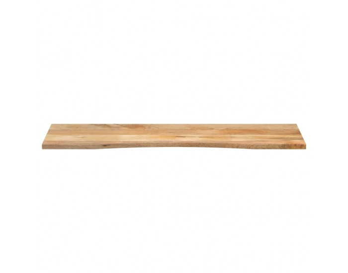 Sonata H Плот за бюро с извивка 160x50x2,5 см грубо мангово дърво масив
