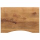 Sonata Blat birou cu decupaj curbat 90x50x2,5 cm lemn masiv mango brut