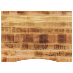 Sonata H Плот за бюро с извивка 110x80x2,5 см грубо мангово дърво масив - Piese pentru mese