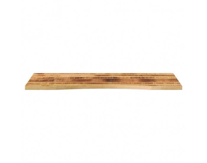 Sonata H Плот за бюро с извивка 110x60x2,5 см грубо мангово дърво масив