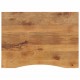 Sonata H Плот за бюро с извивка 100x80x2,5 см грубо мангово дърво масив