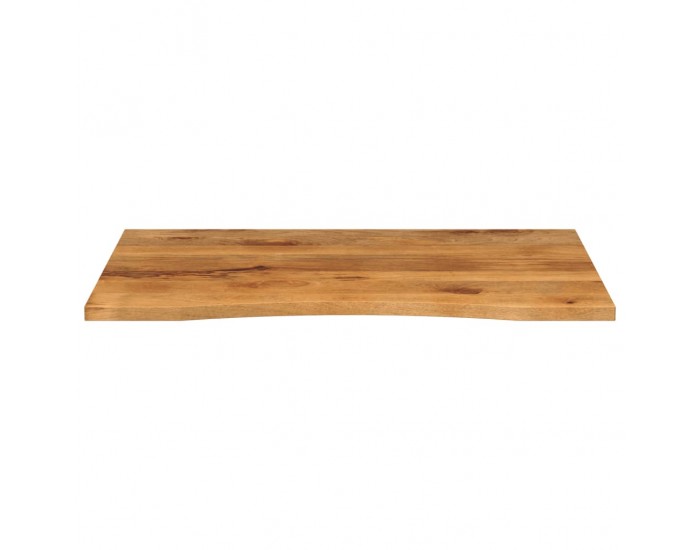Sonata H Плот за бюро с извивка 100x80x2,5 см грубо мангово дърво масив
