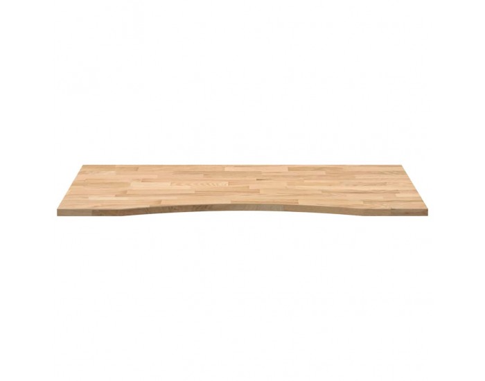 Sonata H Плот на бюро 120x60x2,5 cm необработен масивен дъб правоъгълна