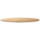 Sonata Blat de masă 140x60x2 cm lemn masiv de stejar oval