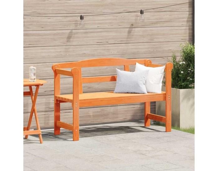 Sonata Bancă de exterior 2 -Seater 119 x 44 x 76 cm Lemn de pin masiv