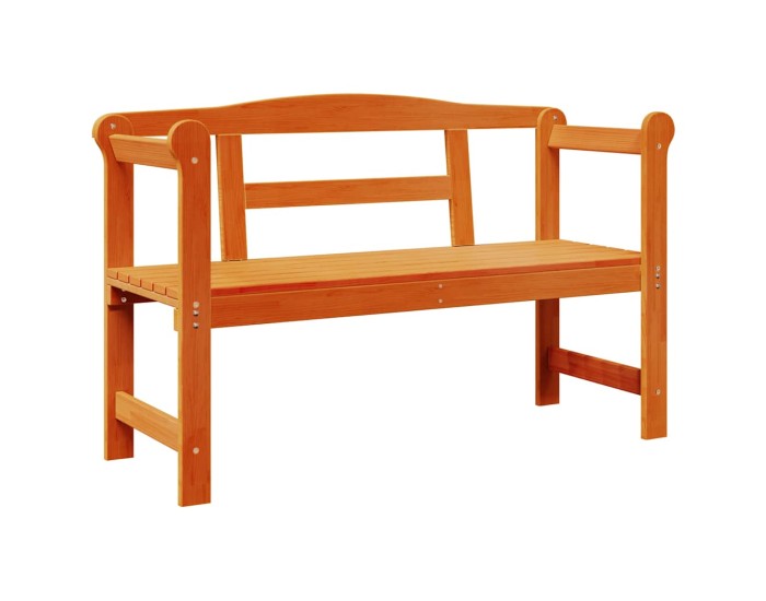 Sonata Bancă de exterior 2 -Seater 119 x 44 x 76 cm Lemn de pin masiv