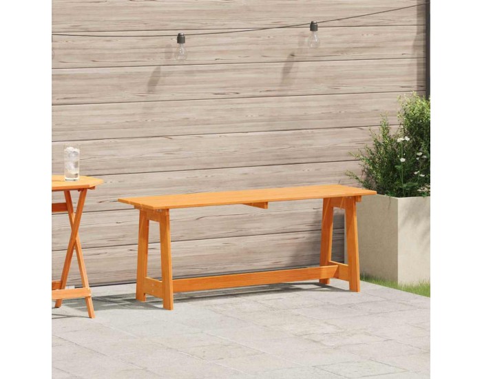 Sonata Bancă de exterior Maro 119 x 37 x 47 cm Lemn de pin masiv