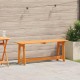Sonata Bancă de exterior Maro 119 x 37 x 47 cm Lemn de pin masiv