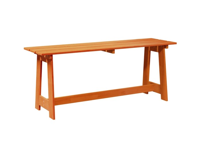 Sonata Bancă de exterior Maro 119 x 37 x 47 cm Lemn de pin masiv