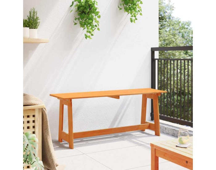 Sonata Bancă de exterior Maro 119 x 37 x 47 cm Lemn de pin masiv