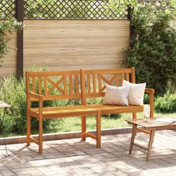 Sonata H Градинска пейка Кафяво 150 x 56 x 90см - Canapele și bănci de grădină