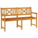 Sonata H Градинска пейка Кафяво 150 x 56 x 90см