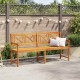 Sonata H Градинска пейка Кафяво 180 x 56 x 90см