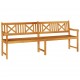 Sonata H Градинска пейка Кафяво 220 x 56 x 90см