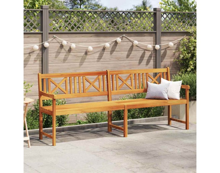 Sonata H Градинска пейка Кафяво 220 x 56 x 90см