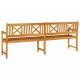 Sonata H Градинска пейка Кафяво 220 x 56 x 90см