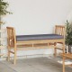 Sonata Bancă de grădină 2 -Seater 110 x 38 x 65cm Bambus Maro
