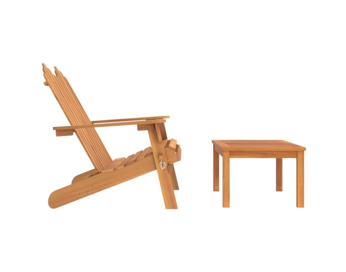 Sonata Set mobilier de grădină Adirondack, 2 piese, lemn masiv acacia