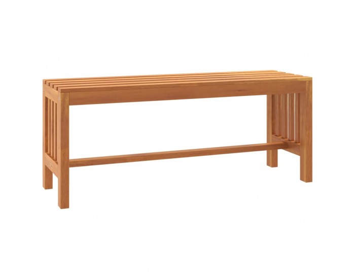Sonata H Градинска пейка, 110 см, масивно дърво евкалипт
