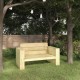 Sonata H Градинска пейка, 139 см, импрегнирана борова дървесина