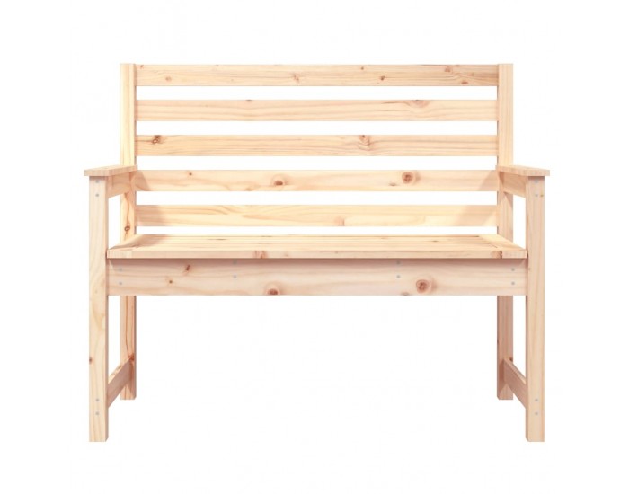 Sonata H Градинска пейка, 109x48x91,5 см, борово дърво масив
