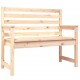 Sonata H Градинска пейка, 109x48x91,5 см, борово дърво масив
