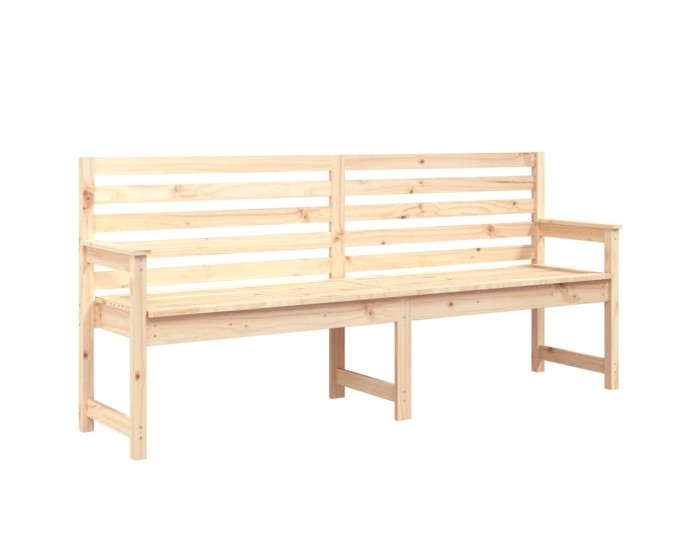 Sonata Bancă de grădină, 203,5x48x91,5 cm, lemn masiv de pin