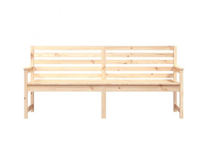 Sonata H Градинска пейка, 203,5x48x91,5 см, борово дърво масив