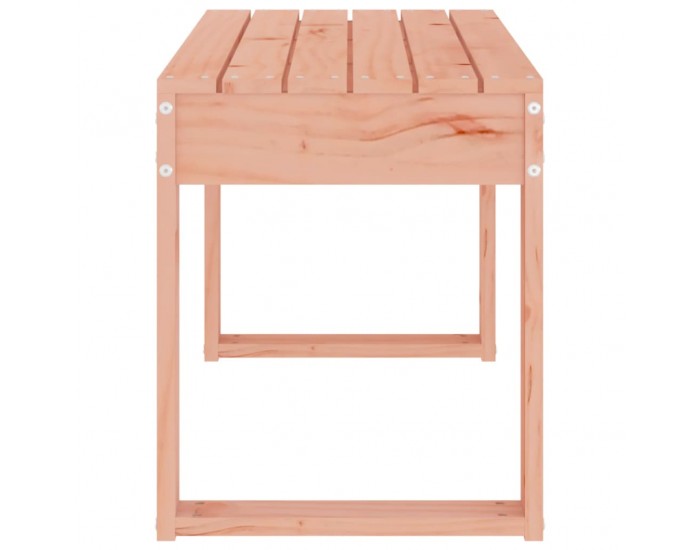 Sonata H Градинска пейка 80x38x45 см масивна дугласка дървесина