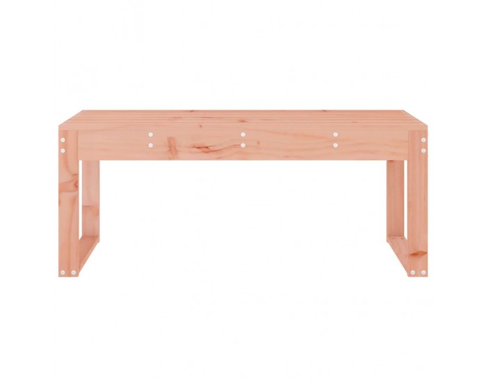 Sonata H Градинска пейка 110x38x45 см масивна дугласка дървесина