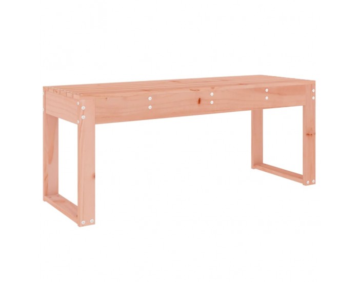 Sonata H Градинска пейка 110x38x45 см масивна дугласка дървесина