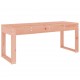 Sonata H Градинска пейка 110x38x45 см масивна дугласка дървесина